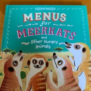 Book menus for meerkats & other hungry animals